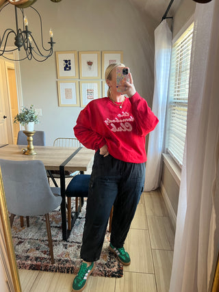 homebody club red sweatshirt