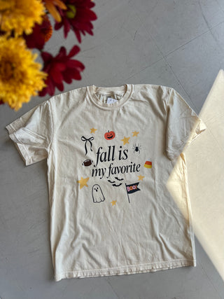 fall is my favorite graphic tee