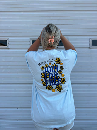 happy club for free tee