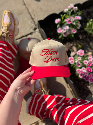 happy days trucker hat