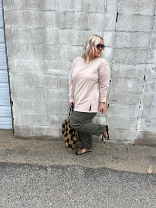 another staple simple taupe top