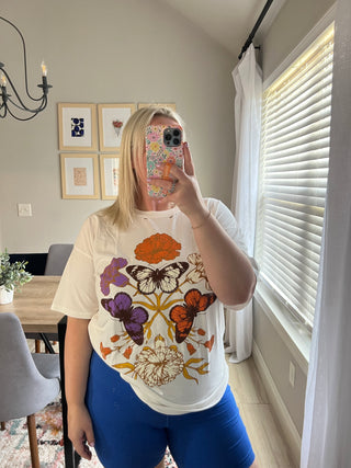 off we go graphic tee
