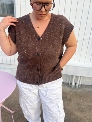 here for the sides sweater vest