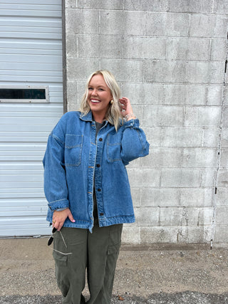 old school gotta wear daily denim jacket