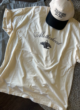 motherhood dainty graphic tee