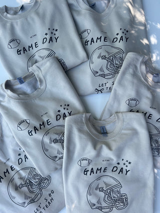 ofc the cutest #1 game day sweatshirt