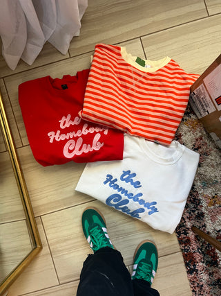 homebody club red sweatshirt
