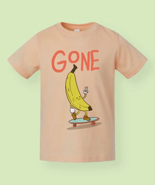gone bananas kiddo tee