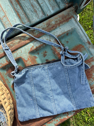 denim denim go purse