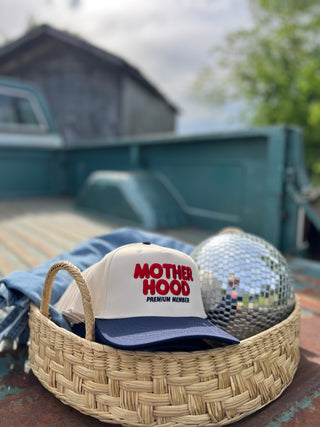 motherhood of the usa trucker hat