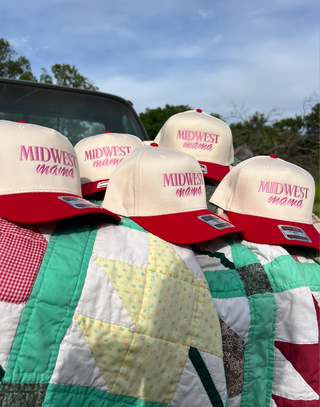 midwest mama trucker hat