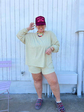 sloan striped green set (bottom)