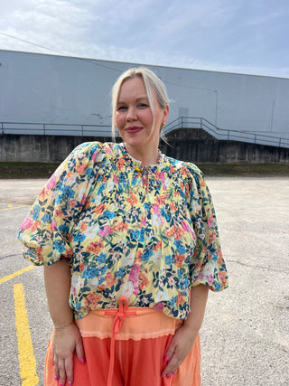 bloom through the season top