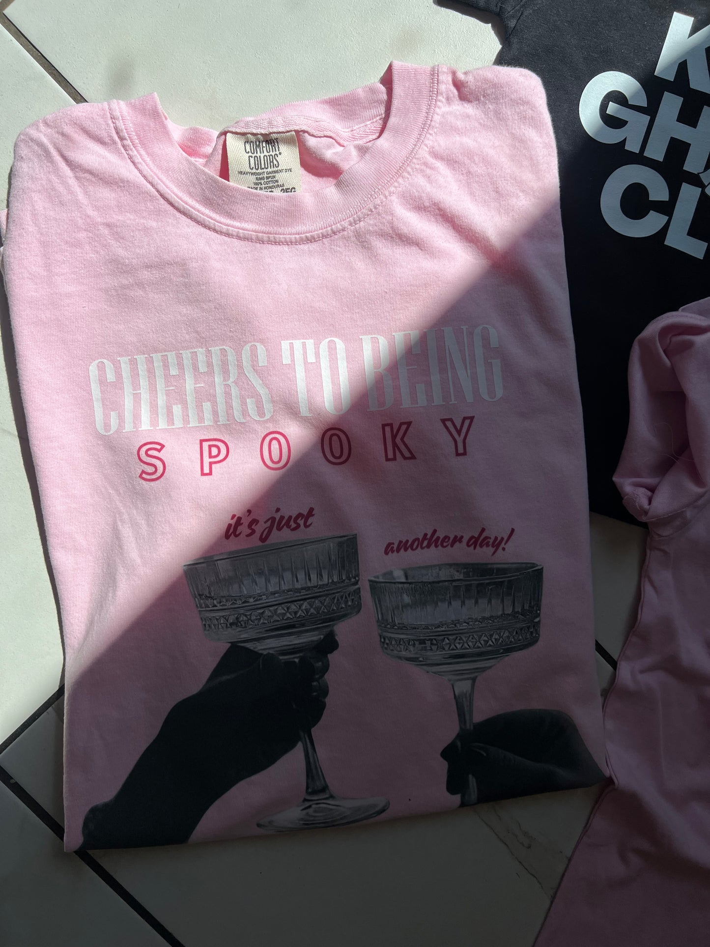 cheers to being spooky tee