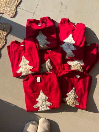 it’s a beaut Christmas quilt sweatshirt