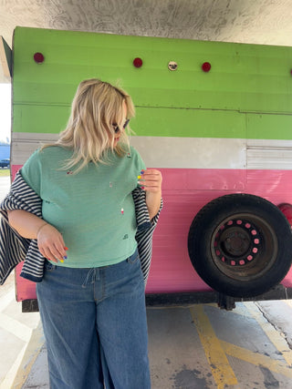 i am the golf girlie top