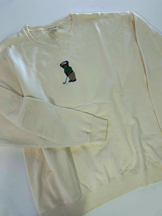 hitting the green golf  sweatshirt