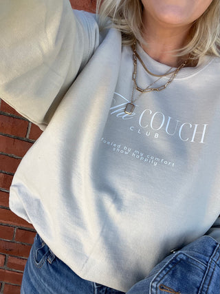 the couch club sweatshirt