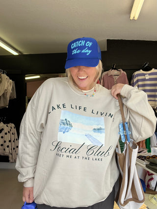 lake life social club sweatshirt