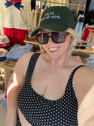 miss miss polka dot swim top