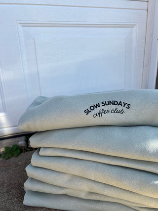 slow sundays social club sweatshirt