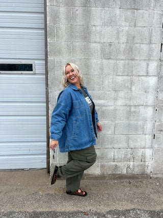 old school gotta wear daily denim jacket