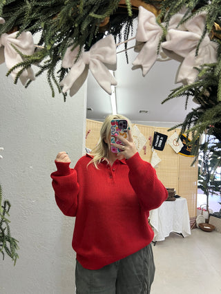 I’m simple collared top