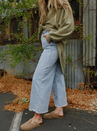 simply you wide leg jeans
