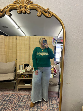 simply you wide leg jeans