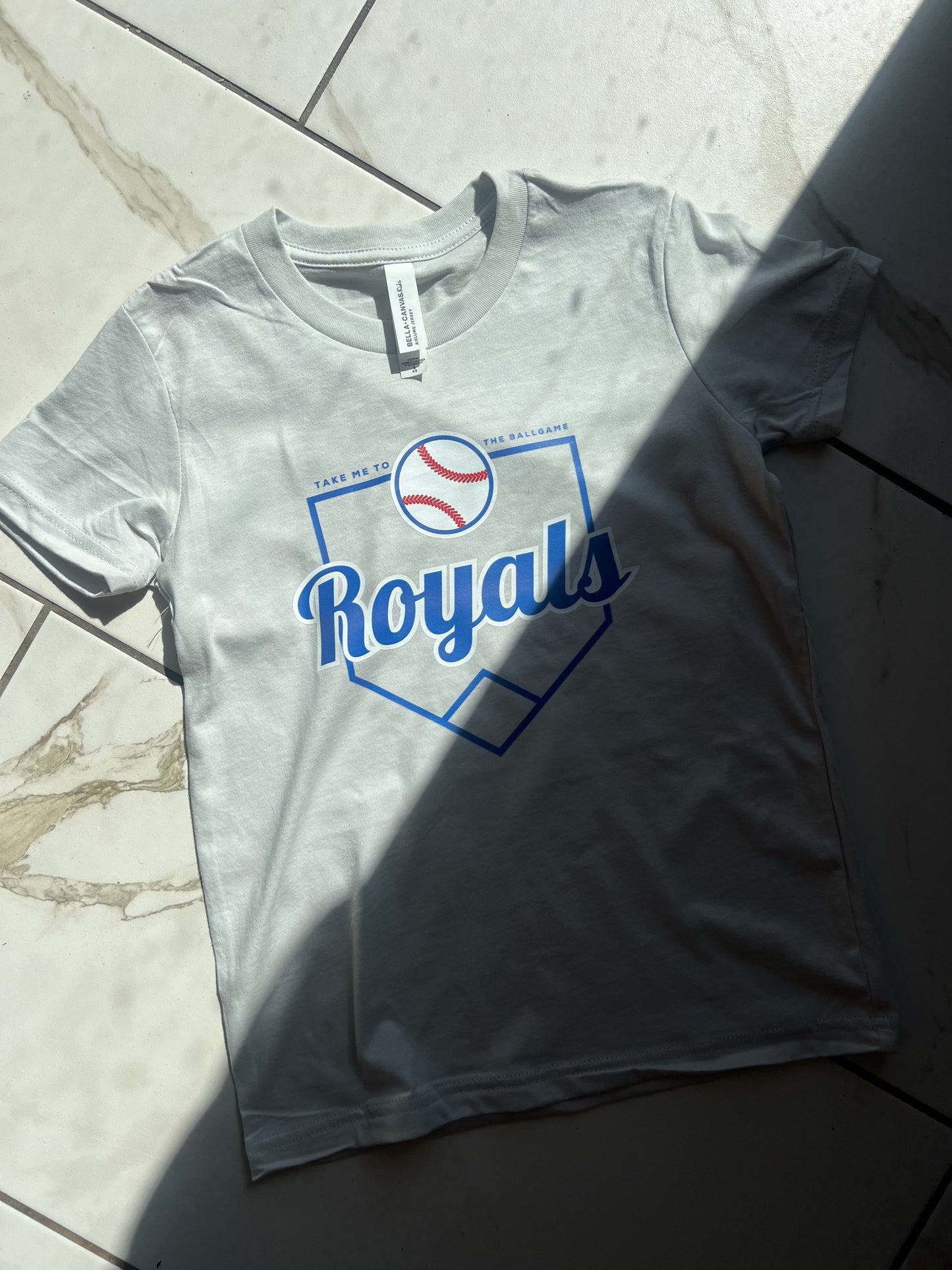 go royals baseball tee