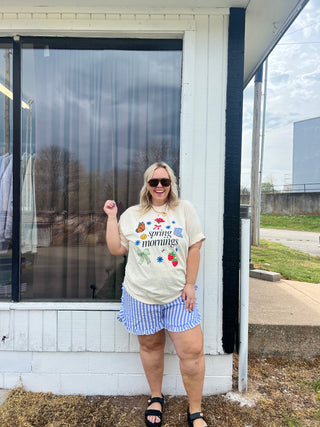 a beautiful spring morning graphic tee