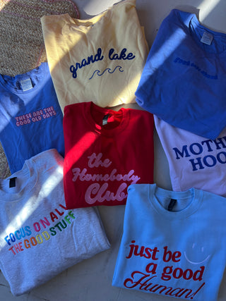 the wave grand lake sweatshirt