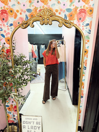 better than you leopard pants