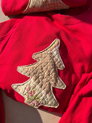 it’s a beaut Christmas quilt sweatshirt