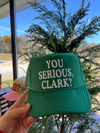 you serious Clark foam trucker hat