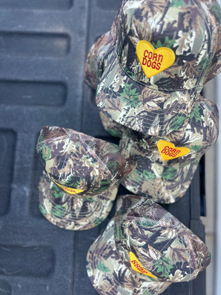 corn dogs have my heart trucker hat