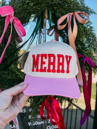 merry trucker hat