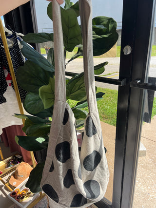 polka dot way messenger bag