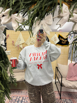 merry mama w the magic sweatshirt
