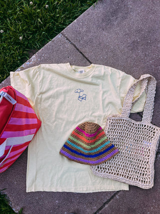 soak up the sun graphic tee