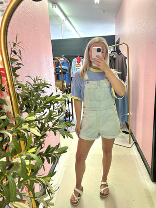 summer fun overalls denim