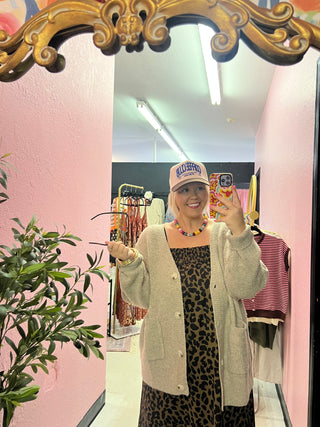 fall is mine cozy cardigan
