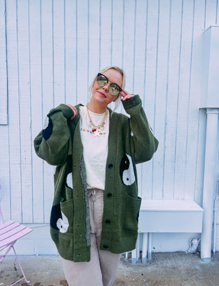 to ying to my yang oversized cardigan