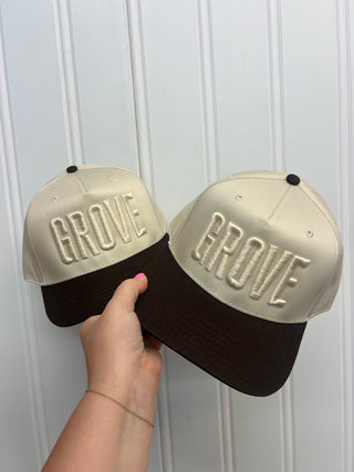 grove mono moment trucker hat
