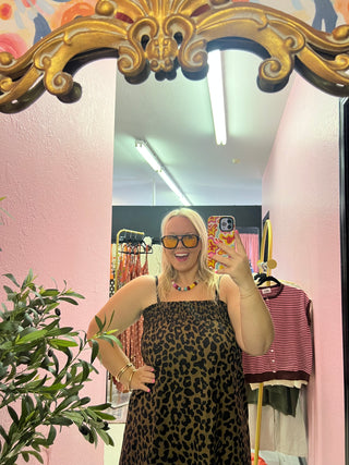 oh my goodness leopard maxi dress