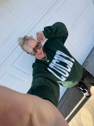 lucky bold sweatshirt