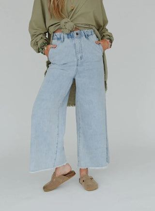 simply you wide leg jeans