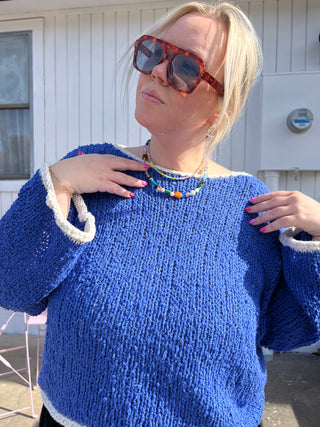 whimsy mixed gemstone necklace