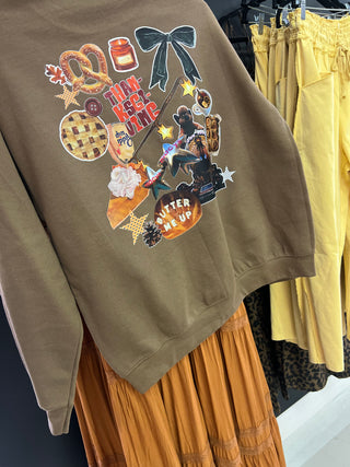 very vintage Thanksgiving sweatshirt