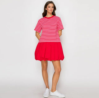 best of the patch bubble dress